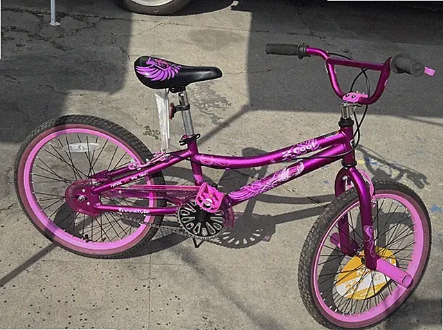 20 inch BMX Bike - Purple