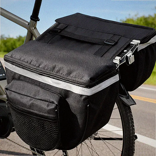 25L Cycling Rear Rack Seat Trunk Saddle Bicycle Tail Storage Pouch Bike Bag