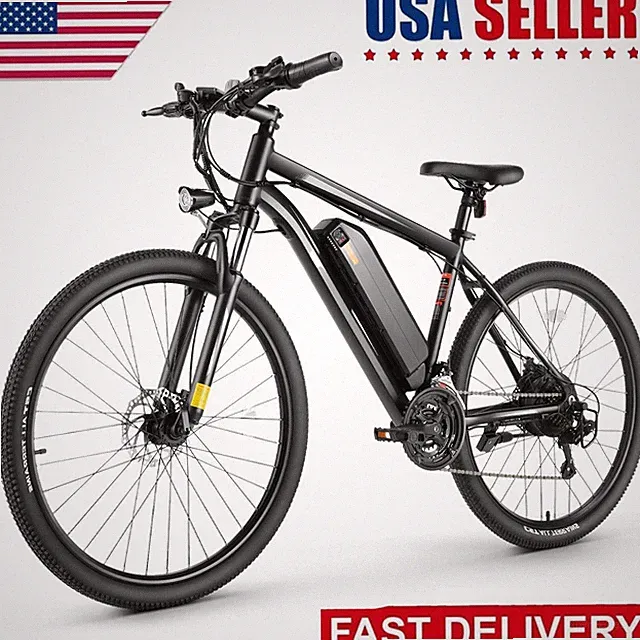 27.5inch 500W Electric Bike City Mountain Bicycle with 48V/10Ah Battery 21Speed