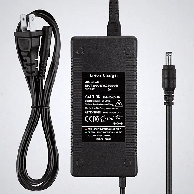 3A AC Adapter Charger For Vivi F26F Electric Bike 500W Electric Bike Power Cord