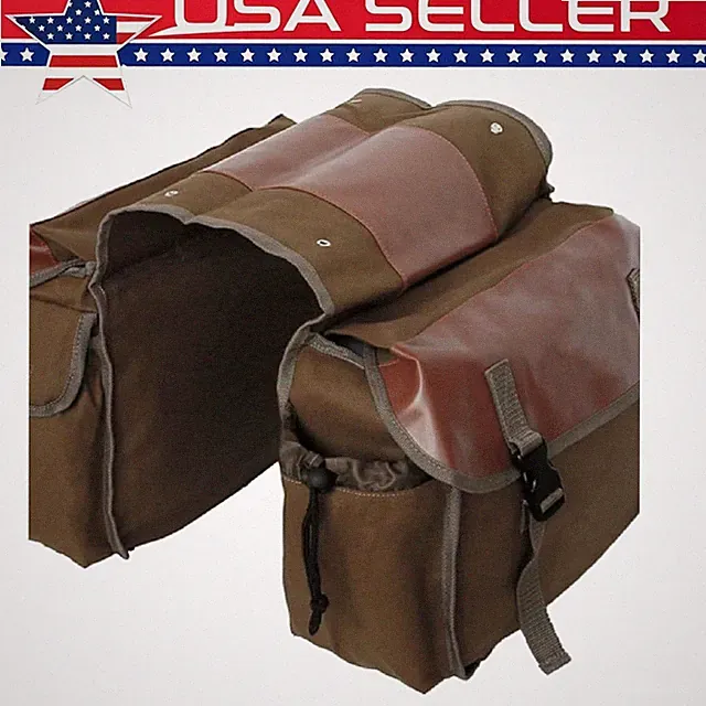 Bike Rack Bag, Bicycle Panniers, Saddle Rear Rack Bags, for Grocery Shopping