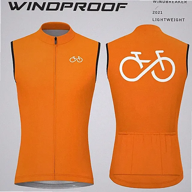 Bike Team Summer Cycling Vest Sleeveless Windproof Bicycle Vest MTB Bike Tops Ra