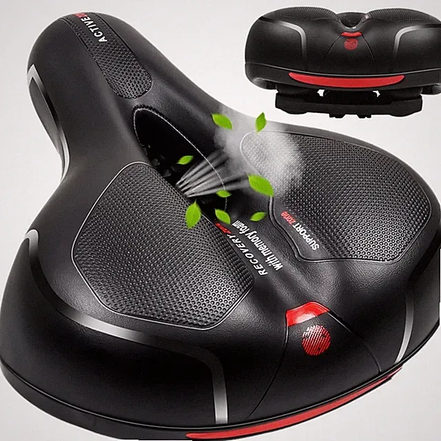 E-bike Bicycle Seat Cushion for Men Women Comfort Soft Gel Wide Bicycle Seat