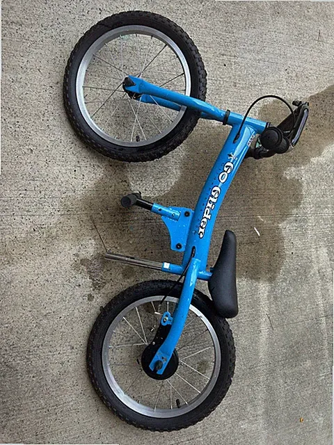 Little Kids Bike With Braking And Adjustable Seat