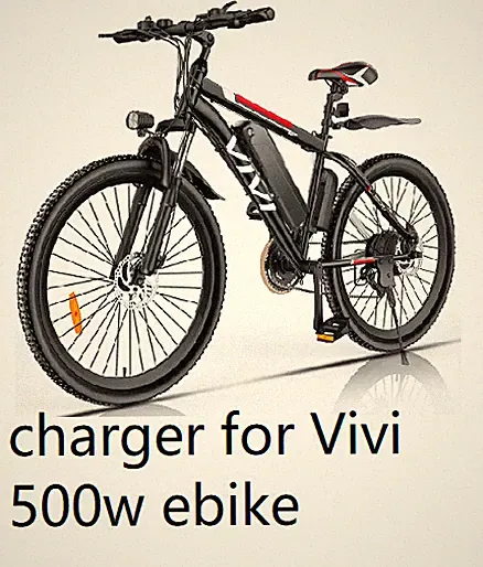 🔥New LITHIUM-ION Battery SMART Charger For all Vivi 500w Ebike Model