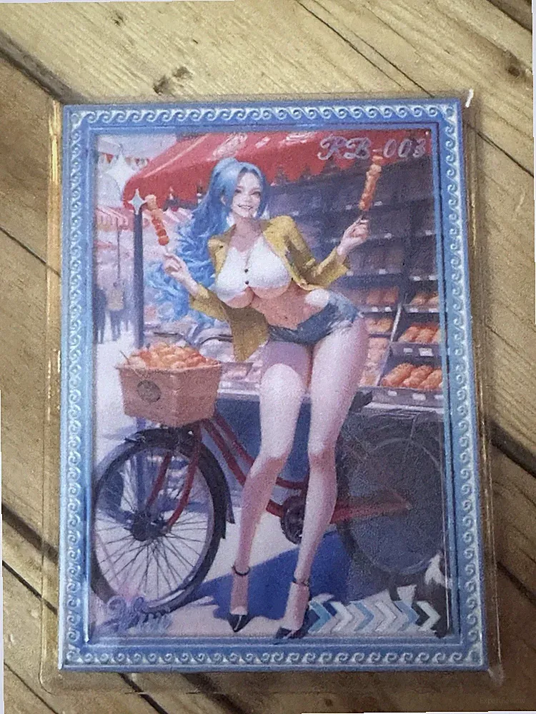 One Piece CCG Goddess Vivi Metal Card - Good Shopping Bicycle