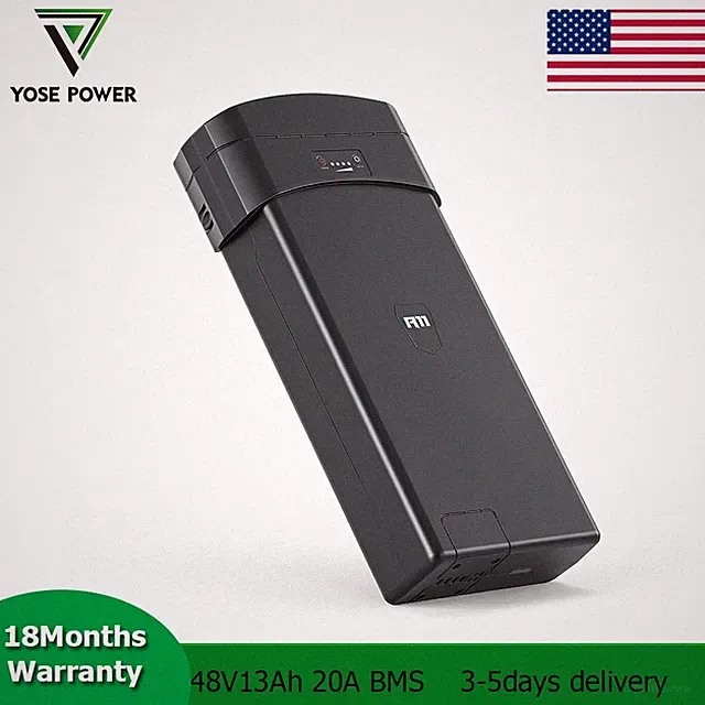 Pedego Electric Bike Battery 48V 13Ah Lithium Ion Rear Ebike Battery Pgoebikes