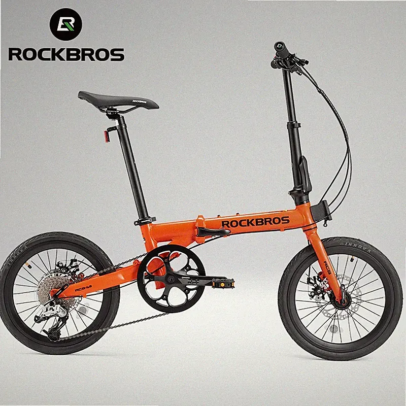 ROCKBROS ACS 16inch Folding Bike 9 Speed Disc Brake Lightweight Aluminum Frame