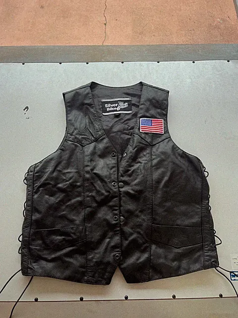 Silver Bike Vest