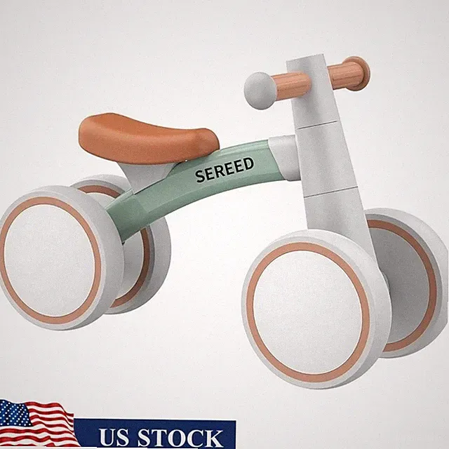 Toddler Balance Bike Lightweight Safe Mini Bicycle 12 to 24 Months Fun Riding US