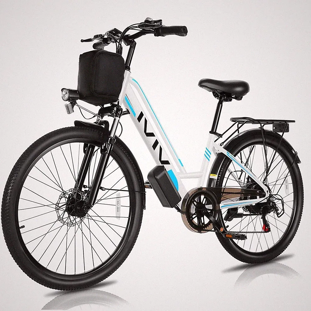 Vivi Electric Bike for Adults with 750W Peak Motor, 26" Cruiser NEW